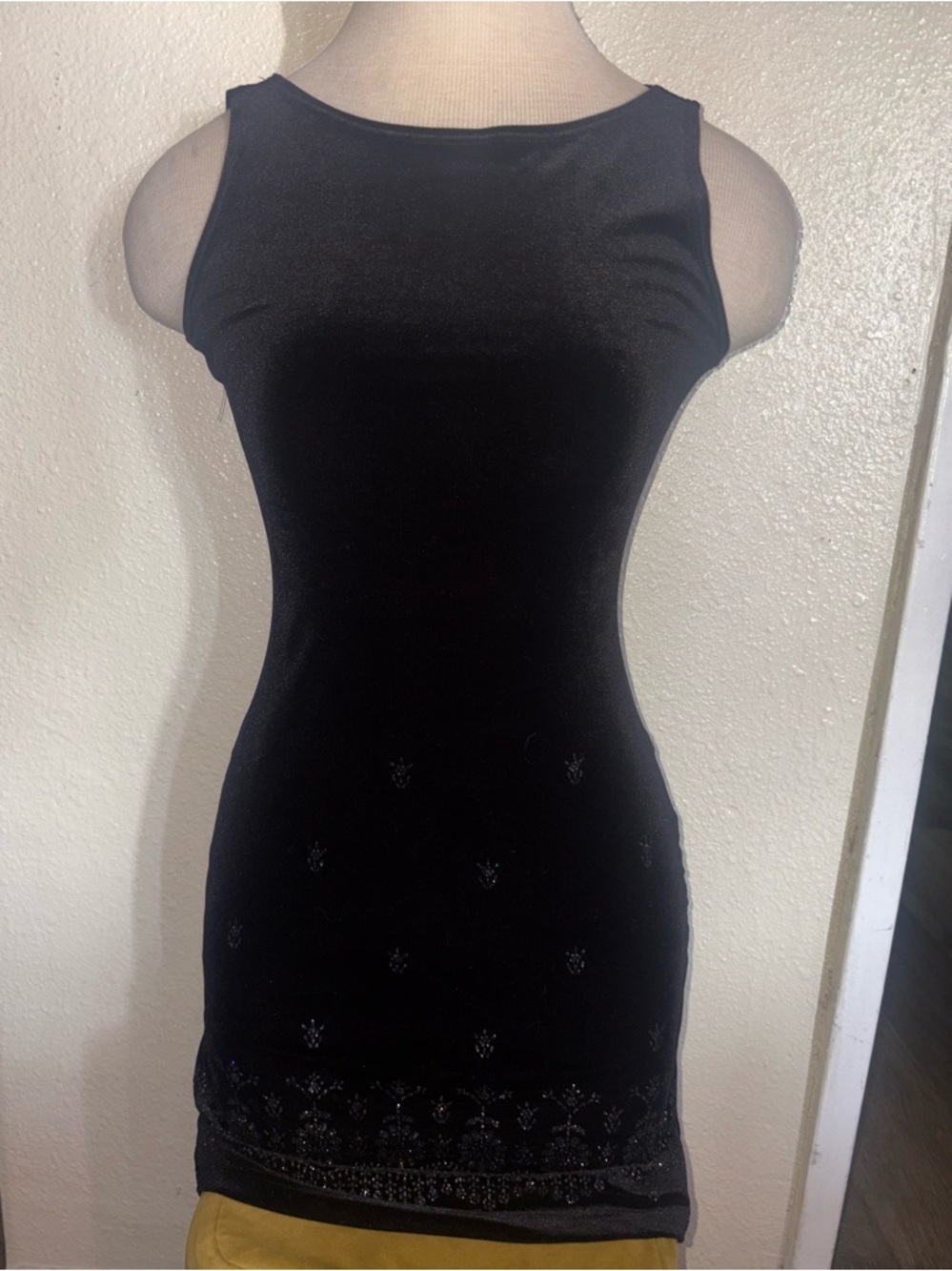 Vintage Pía Velvet dress